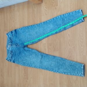 Old Navy Rockstar super skinny high rise acid wash jennings